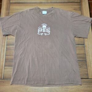 VINTAGE BB King Brown Unisex Tee (05-06) - Size Large